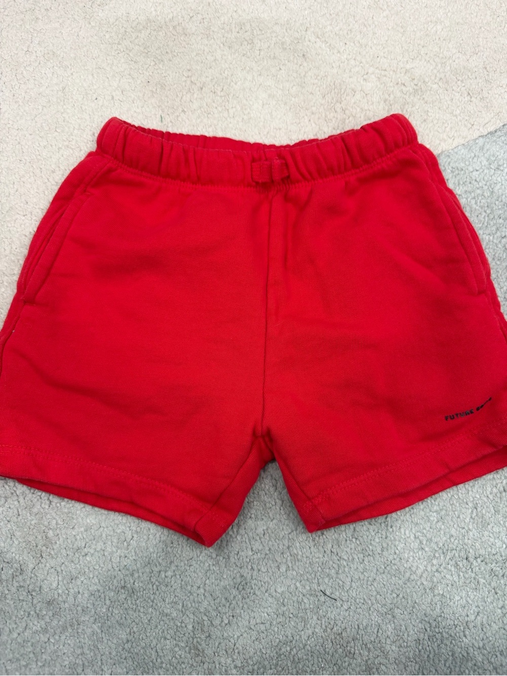 Zara toddler red shorts size 6